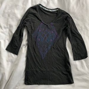 3/4 sleeve cotton top